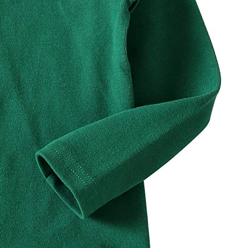 Image of KISBINI Unisex Girls 100% Cotton Long Sleeve T-Shirt Top Tees