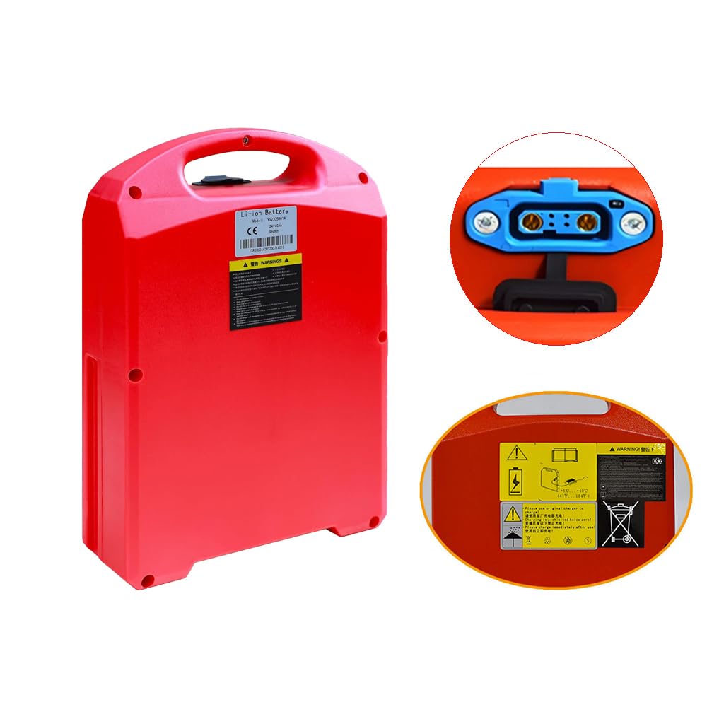 Batteria per Carrello elevatore Elettrico 24V 20Ah 30Ah 40Ah Batterie per transpallet Elettrico LiFePO4 48V 15Ah 20Ah per Motore CBD15J/CBD18/20-LI3