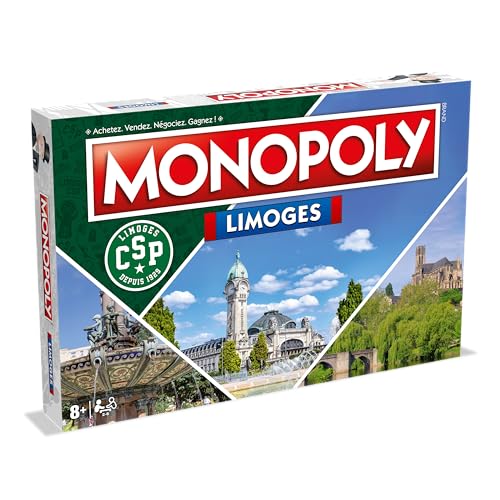 Jeu classique Winning Moves Monopoly Limoges - vue 4