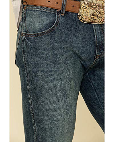 Image of Wrangler Men's Retro Slim Fit Straight Leg Jean