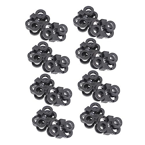 LIFKOME 30Pcs Shoelace Buckles Tieless Lace Locks for Sneakers Durable and Lightweight Shoelace Accessories for Hiking Camping and Everyday Use