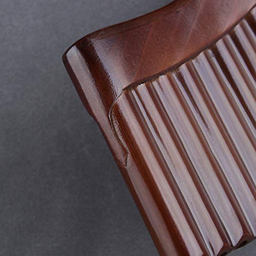 22 Pipes C Key Pan Flute Chinese Traditional Musical Instrument Pan Pipes Easy to Learn (Pan Flute(Left))