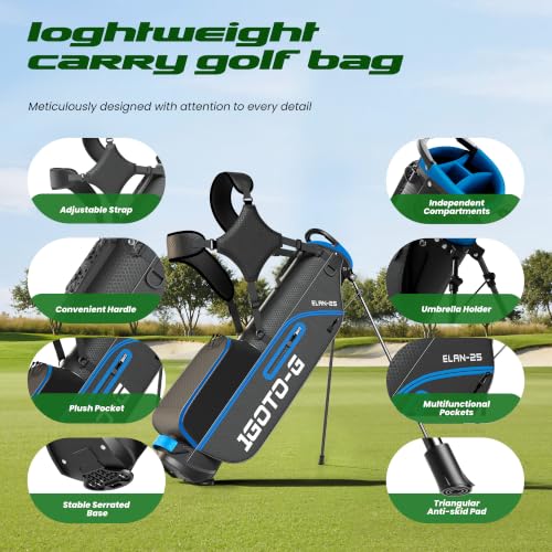 1GoTo-G 11-Piece Left Hand Golf Set