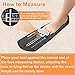 Vaikby Foot Measurement Device, Shoe Sizer Measuring Devices Ruler Sizer for Kids Adults, Buy Kids Shoes Online Simply with a Foot Measuring Device