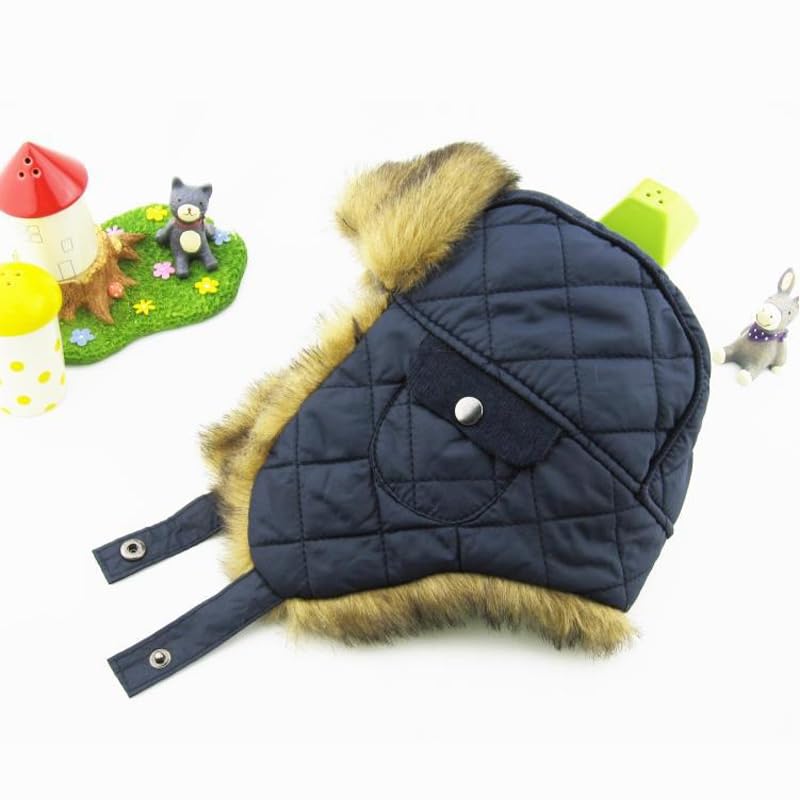 Gorro con orejeras para niños y niñas con forro polar resistente al viento y muy cálido 6