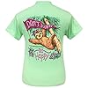 Girlie Girl Originals Don't Hurry Mint Short Sleeve T-Shirt (Medium)