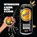 RIOT Clean Energy Drink, Mango, Organic, No Sugar Added, Made with Real Fruit, 100mg L-Theanine, 16 fl oz