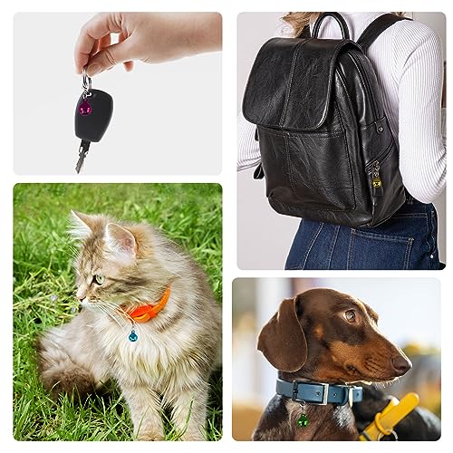 HXMJIED 24Pcs Bell Keychain Security Alarm Bells Keyring - Image 2