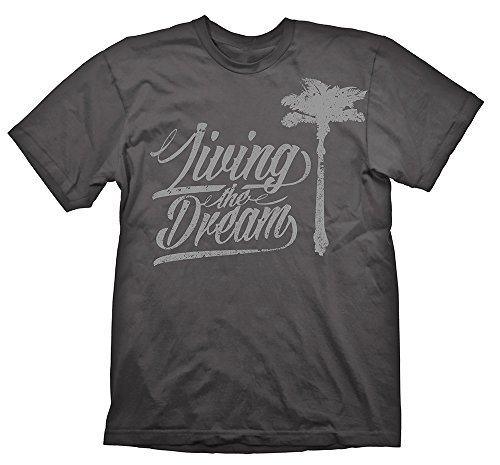 Dead Island 2 T-Shirt Living The Dream Grey, L [Importación Alemana]