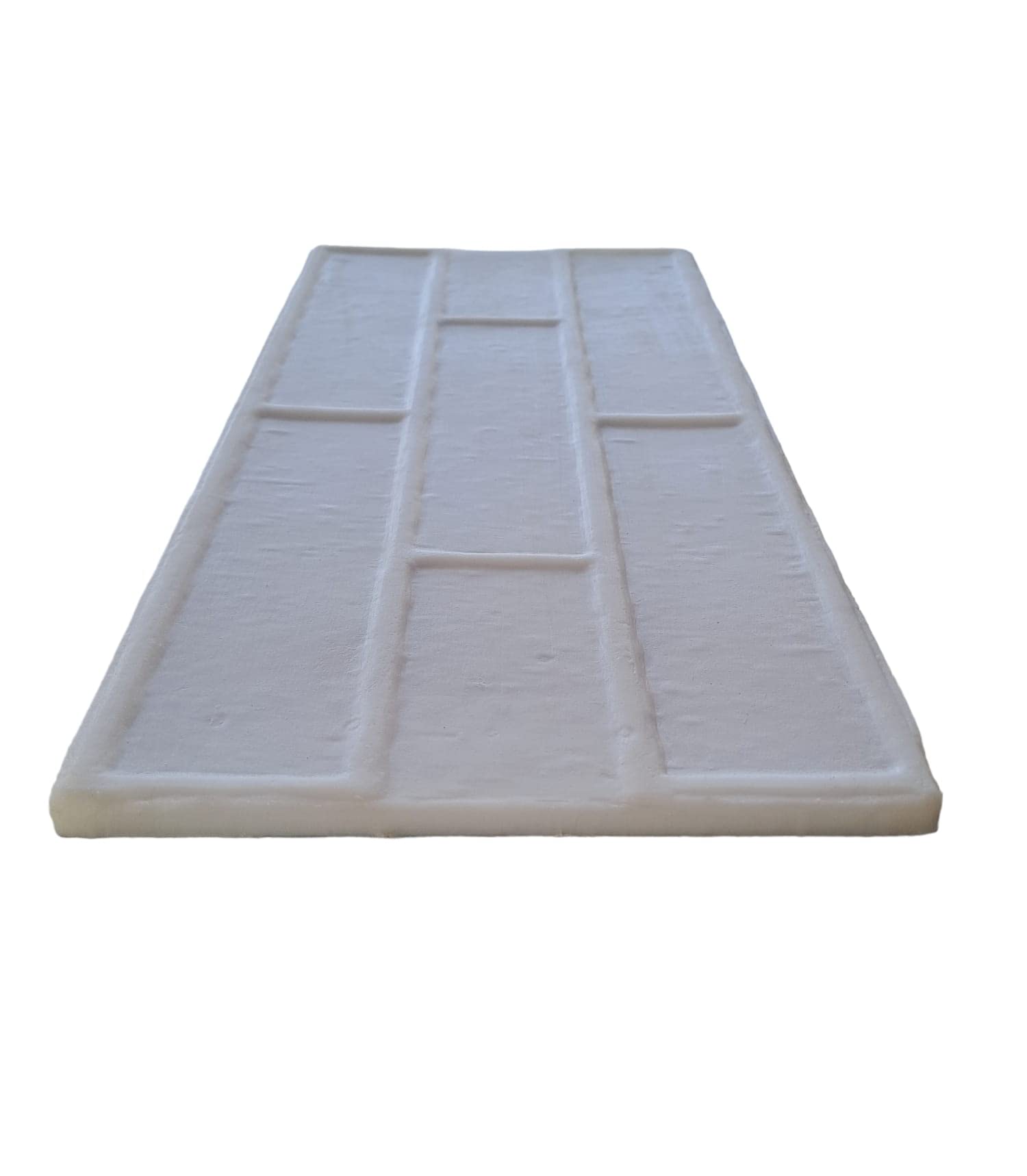 TK Moldes para hormigon impreso, mortero impreso y cemento impreso de silicona flexible y reutilizable. Cemento vertical, hormigon vertical, mortero vertical. Imitación obra vista 40cm x 20cm.