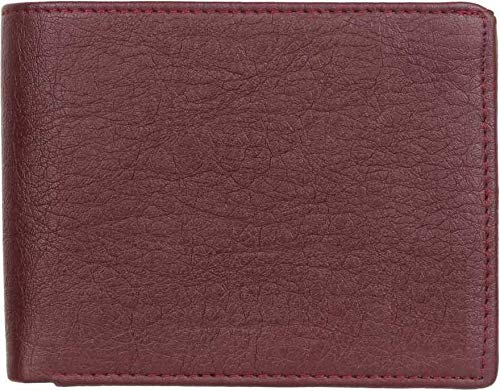 Image of Amicraft PU Leather Men's Combo Pack Of Wallet & Reversible Belt Gift Set