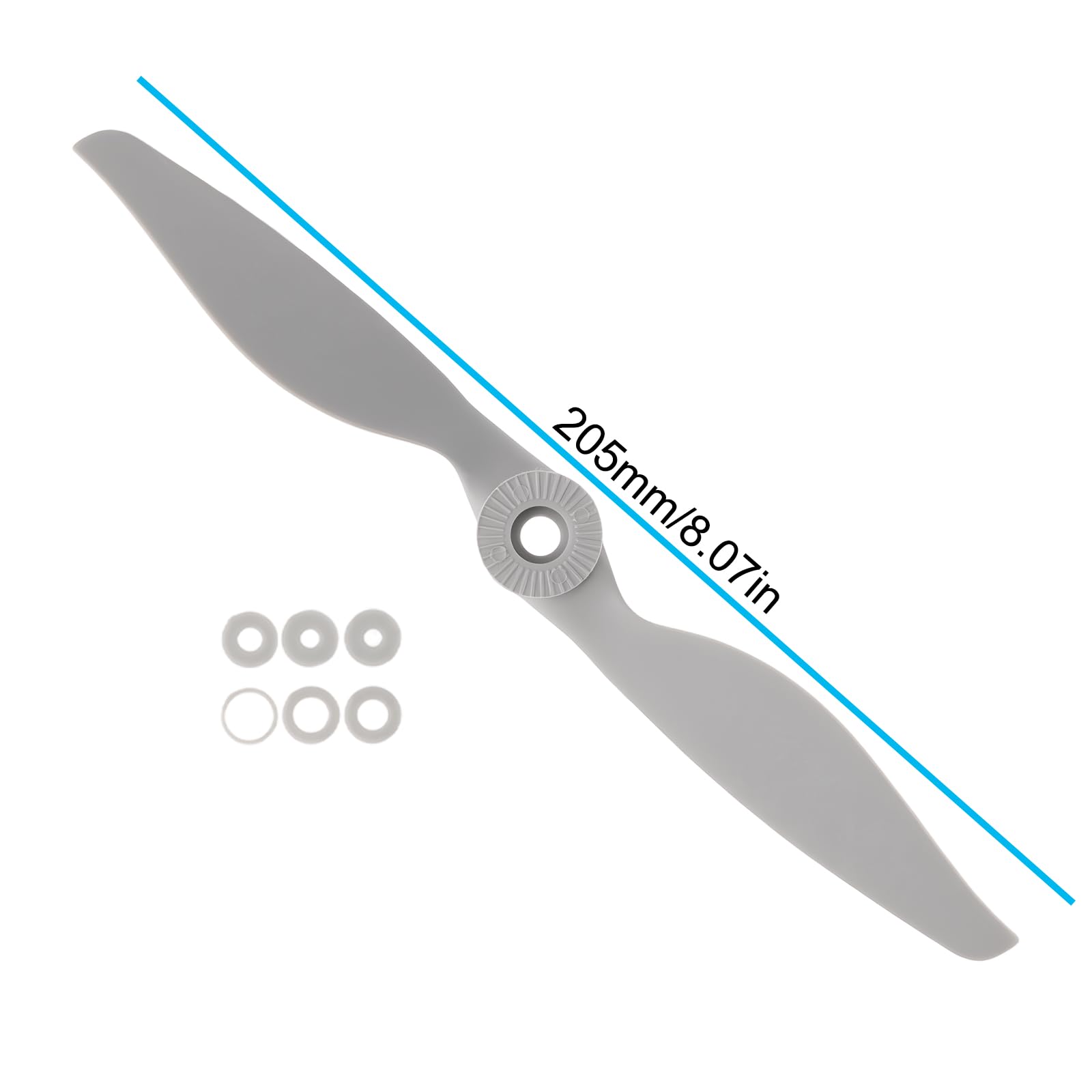 OTOTEC 4pcs 8x6-E Electric Propeller Compatible with AEO Electric Remote Control Aircraft Electric Gliders - Image 4
