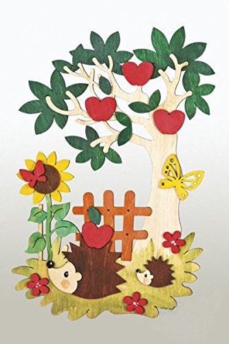 Hobaku Kuhnert 15 x 22 centimetres Do It Yourself kit de décoration fenêtre Automne