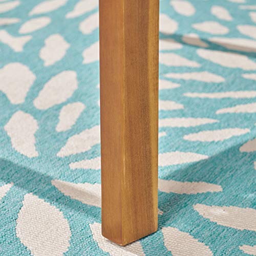 Christopher Knight Home Teague Outdoor Acacia Wood Dining Chairs (Set of 2), Teak Finish - Image 7