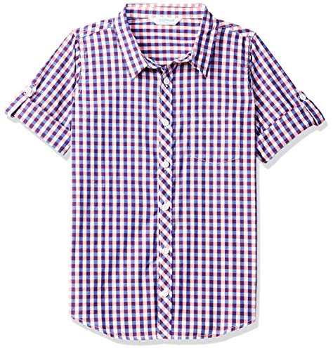 Image of miniklub Kids Full Sleeve Collared Woven Cotton Shirt, Pack of 1 (Multi Color)