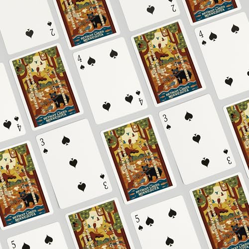 Lantern Press Juego de Cartas Póker 52 Cartas miniatura 4