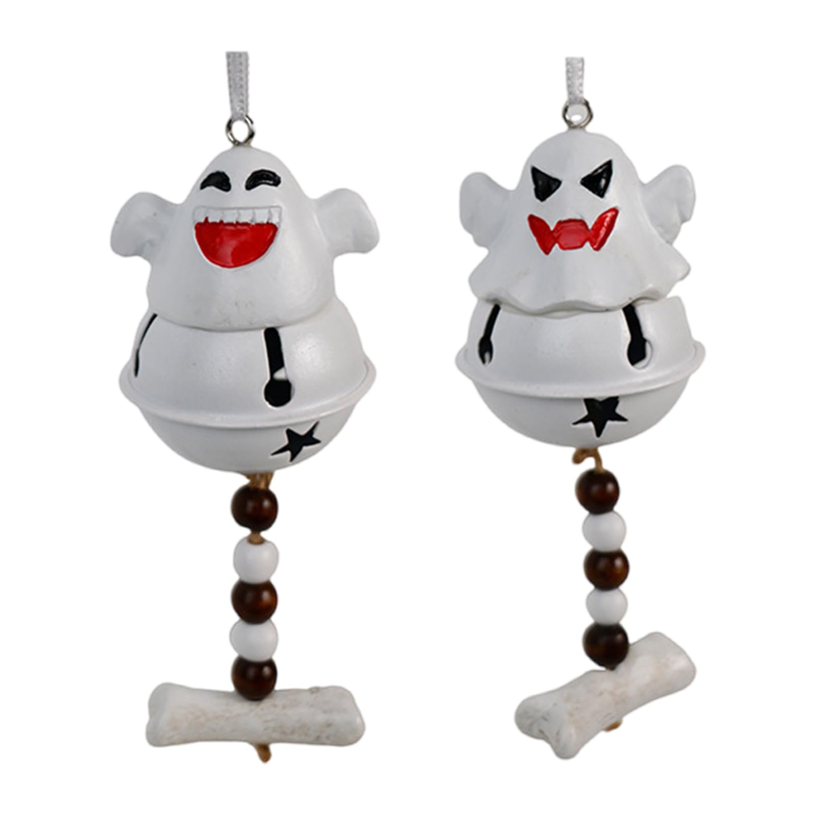 Buxuaaaa Halloween Specter Bells Hanging Craft Stylish Resin Ornament Practical Holiday Decoration Shatterproof Pendant Specter Party Supplies