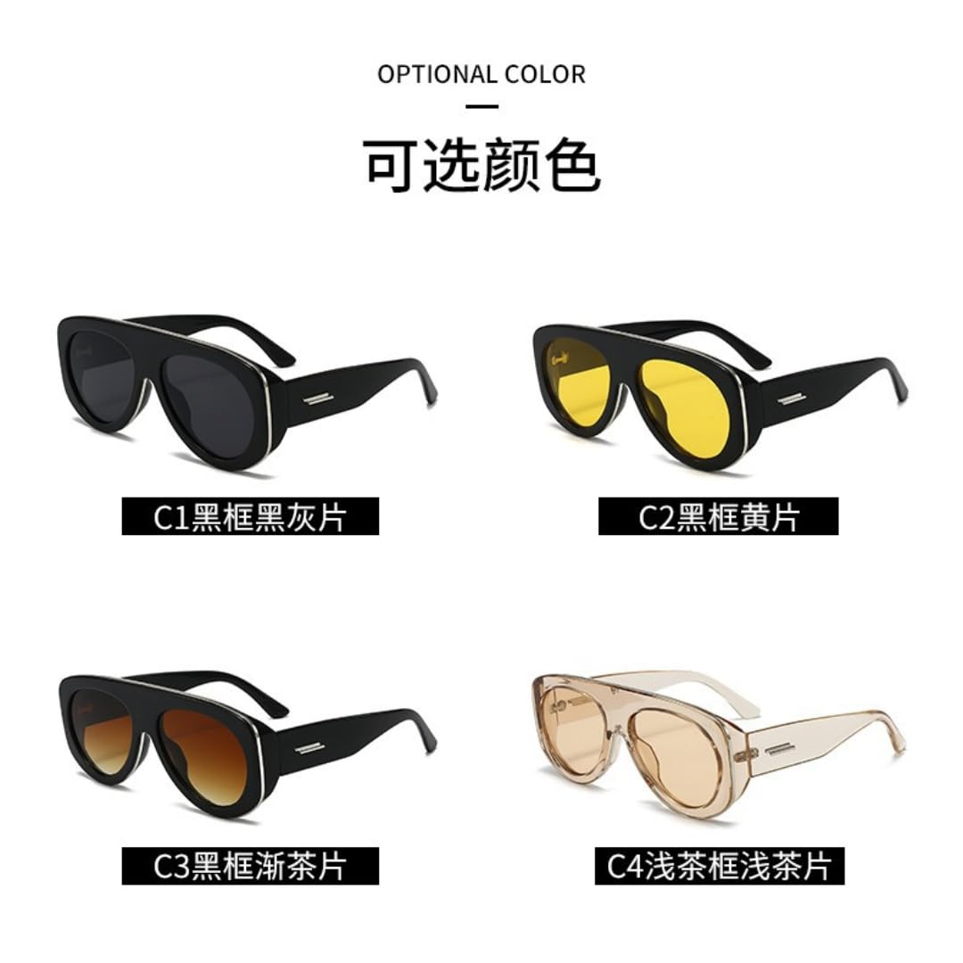 Gafas de sol de moda para mujer, lujo, estilo vintage punk.