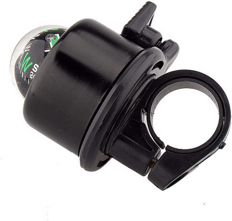 Campanello Per Bicicletta Con Bussola Integrata – Lega E Plastica, Viola, Suono Dolce, Bussola Per Direzione, Accessorio Pratico E Originale