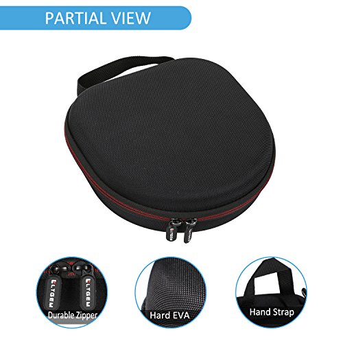 Image of L LTGEM Hard Travel Carrying Case For Sony Wh-Ch720N /Wh-Ch520 /Whch710N /Wh-Ch510 Noise Canceling Headphones,Black+Grey