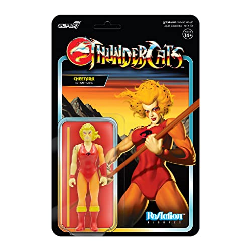 Super 7 Cheetara Thundercats Reaction Action Figure