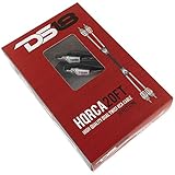 DS18 HQRCA-20FT RCA Stereo Audio Cable/Cord 20 feet Dual Twist Wire for Noise Rejection | 2 RCA Male to 2 RCA Male Premium Sound Quality Plug to Support Amplifiers, AV Receivers, HI-FI