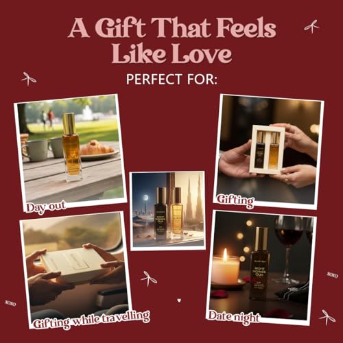 Image of Glamveda Valentine Luxury Perfume Gift Hamper for Man | Dreaming Dubai & Night Nomade Oud Long Lasting 2x20ml | Valentine Day Gift Set for Men | With Caramel Oud & Vanilla | Premium Fragrance for Him
