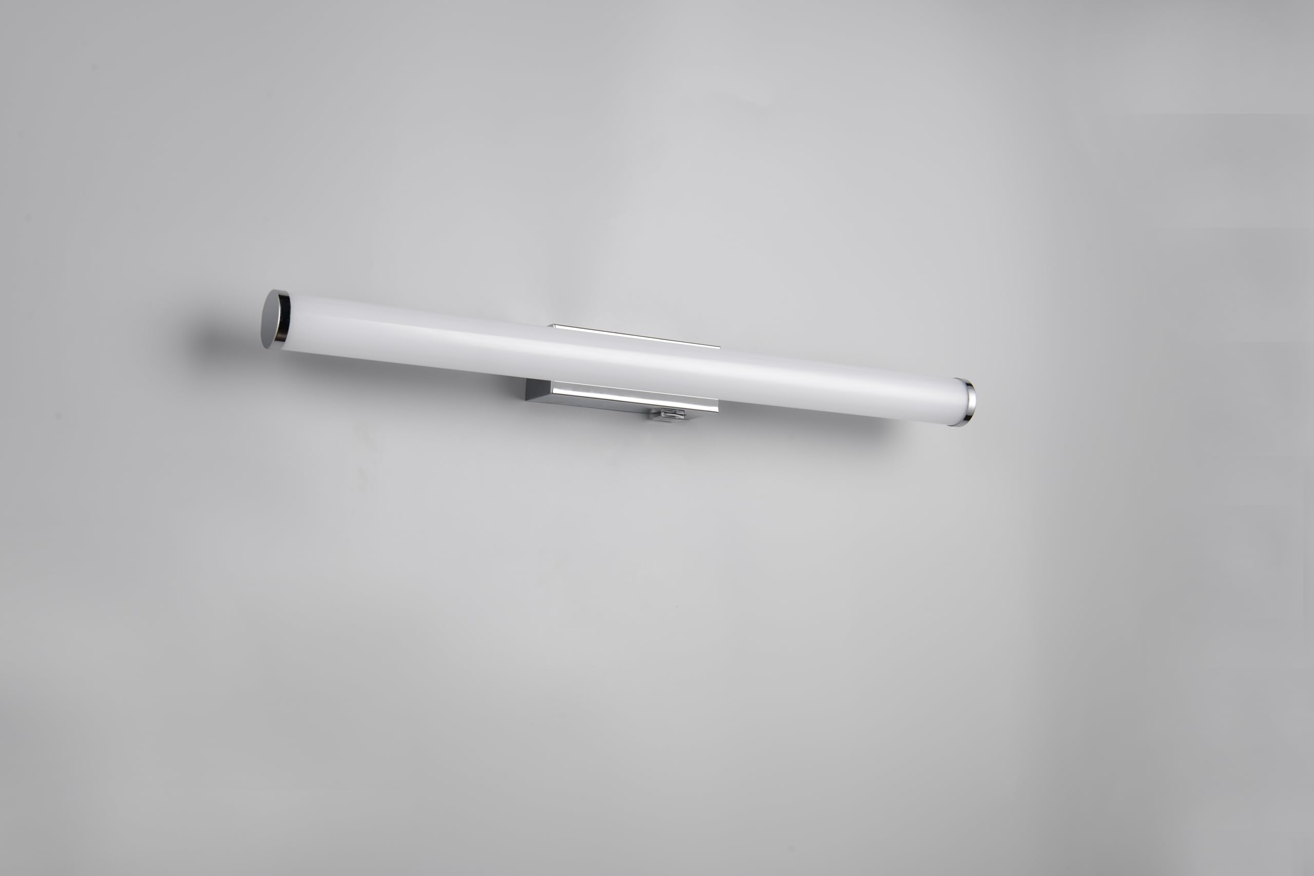 Trio Leuchten LED Applique de salle de bain MATTIMO 283274206, Métal chrome, Plastique blanc, 6,5 Watt LED