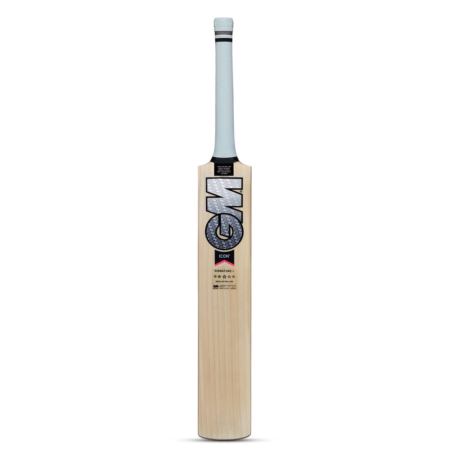GM Icon Signature + English Willow Short Handle Cricket Bat Size-Mens, Wooden-picture-22