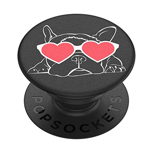 Image of PopSockets Adhesive Phone Grip, Holder, Phone Stand, Dog - Sleepy Shades