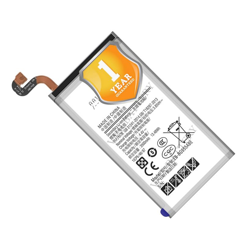 Image of Original EB-BG955ABE Battery Compatible for Samsung Galaxy S8 Plus (S8+) (SM-G9550, SM-G955F, SM-G955FD) - (3500mAh) - 1 Year Warranty K7