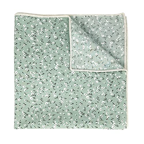 Image of Kebocis Men's Floral Pocket Square Handkerchief for Men