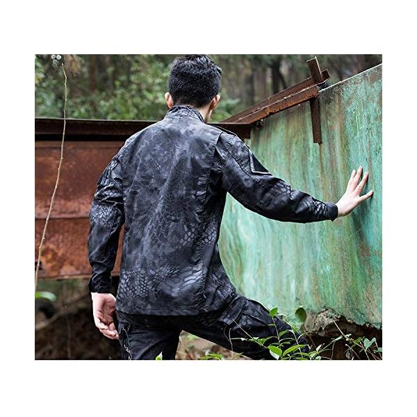 ATAIRSOFT Kampf Uniform Männer Taktische Armee Militär BDU Jacke Hemd & Hosen Anzug für Airsoft Paintball Jagdkriegsspiel – Bild 6