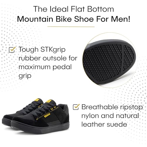 Tommaso Men’s Mountain Bike Shoes – Comfortable MTB Cycling Shoes – SPD Compatible for Trail, Gravel & Indoor Riding3