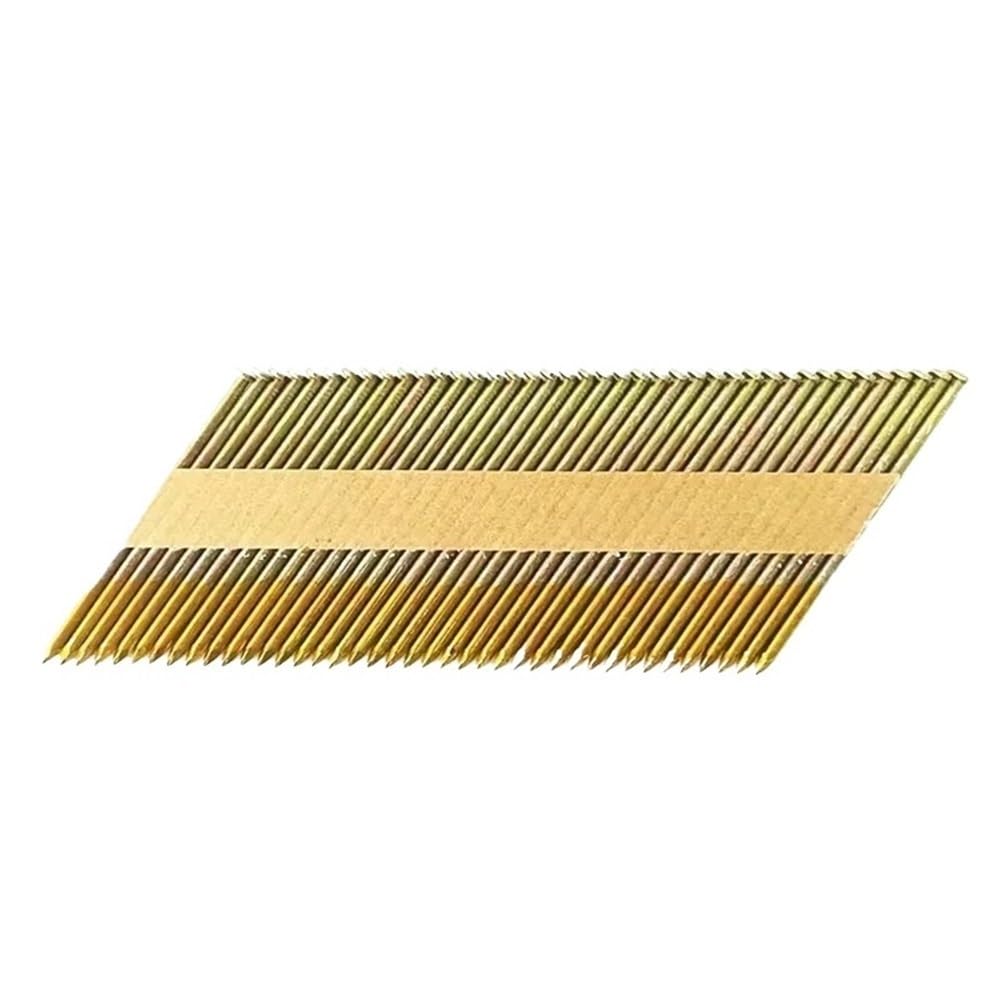 Chiodi zincati a Testa D da 34 Gradi, Lunghezza 70-90 mm, Chiodi zincati a Striscia for lavori di ristrutturazione(75mm)