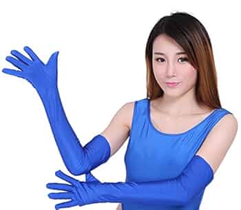 ★中古品 コスプレ用 グローブ ダークブルー 手袋 衣装 コスチューム 青 緑 ☆中古品 コスプレ グローブ 1/1 ダークブルー 特撮 戦隊