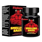 FIobow Smelling Salts for Athletes in Hockey, Potent Wake Up for Athletes in Weightlifting and Powerlifting, Activate Before Smelling, Instant Energy, Enhanced Focus & Motivation 40 g in 1 Bottle-AA1