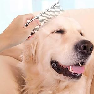   Dog-Combs-for-Grooming-Metal-Cat-Comb-for-Removing-Tangles-and-Knots-Professional-Grooming-Tool-for-Long-Haired-Dog-Cat-and-other-pets