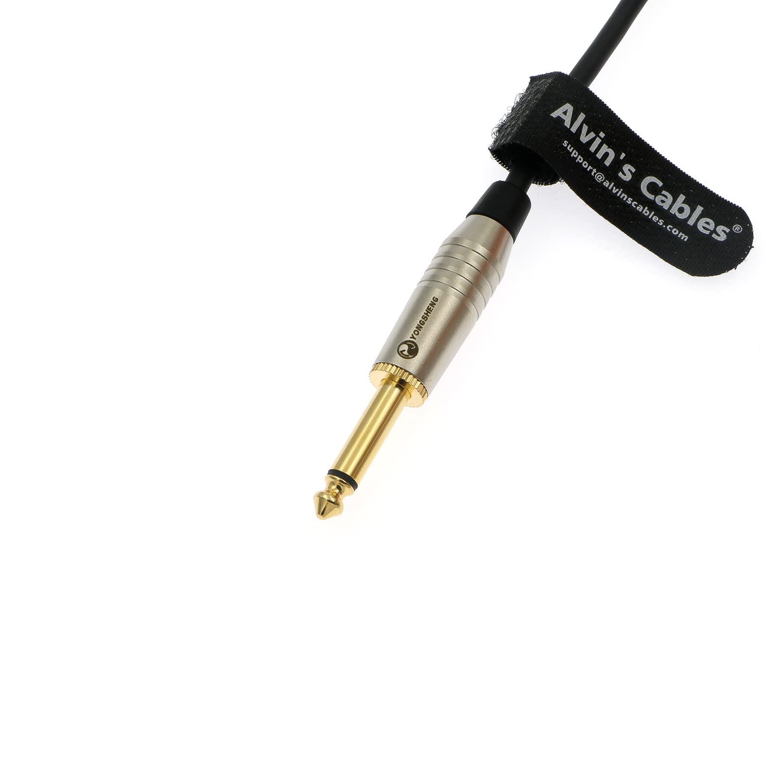 Alvin's Cables Timecode-Cable per dispositivi audio 833 a Denecke TS-3 Slate 5 pin maschio a 1/4'' Mono TS Time Code Bidirezionale Cavo 1M | 40"