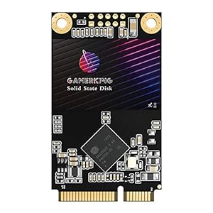 GAMERKING SSD Msata 512GB internes Solid State Drive für Desktop-Laptops SATA III 6 Gb/s 1TB 256gb 128gb 64gb Hochleistungs Festplatte(512GB, MSATA)