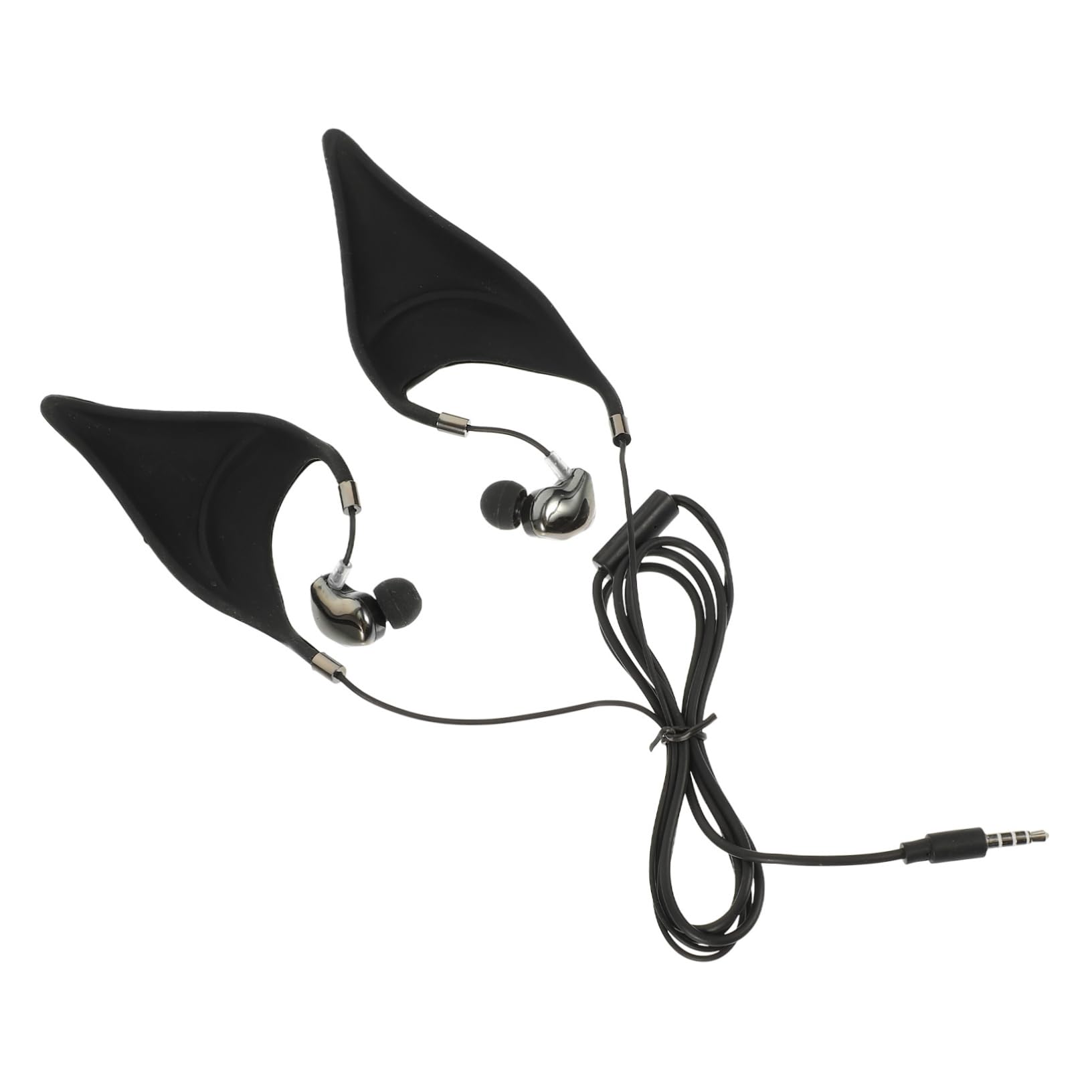 Ear Elf Ear Headset with Mic Wired Earbuds for Phone Computer Clear Sound Volume Stable Connection for Calls