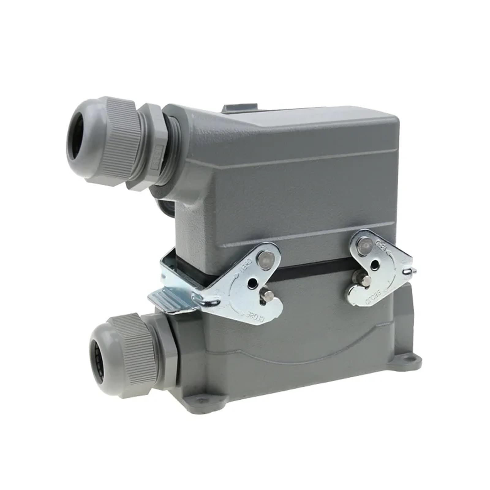 Connecteur rectangulaire robuste HDC-HE-016, 16 broches, prise d'aviation industrielle, 500V, 16a, 1 pièce(16 core top line)