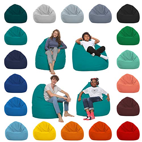 Coussins de Sol Homeldeal Pouf XXL pour Adultes et Enfants - adaptés pour Les Jeux...