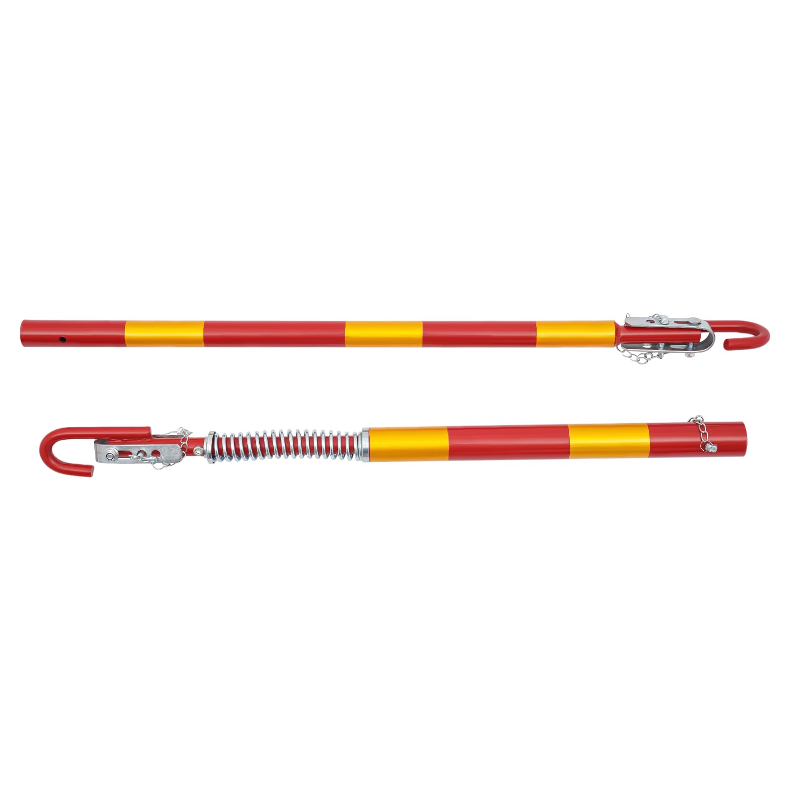 OUKANING Abschleppstange 3T/5T/8T - PKW Abschleppseil Auto Abschleppstange mit Zugentlastung Feder Dämpfung Abschleppseil Pannenhilfe (5T)