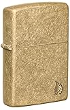 Zippo Sturmfeuerzeug - Armor Series Flame - Nachfüllbar- Geschenkbox - Metall - Made in USA