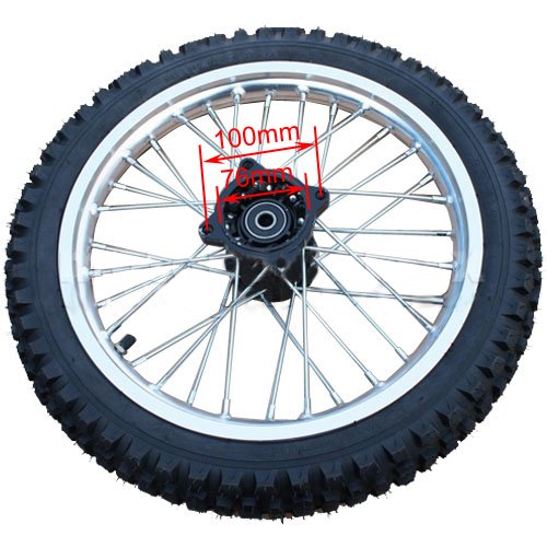 Crf 50 Rear Wheel Front 50 10 Dirt Bike Tire 10 Tire Rim Hong