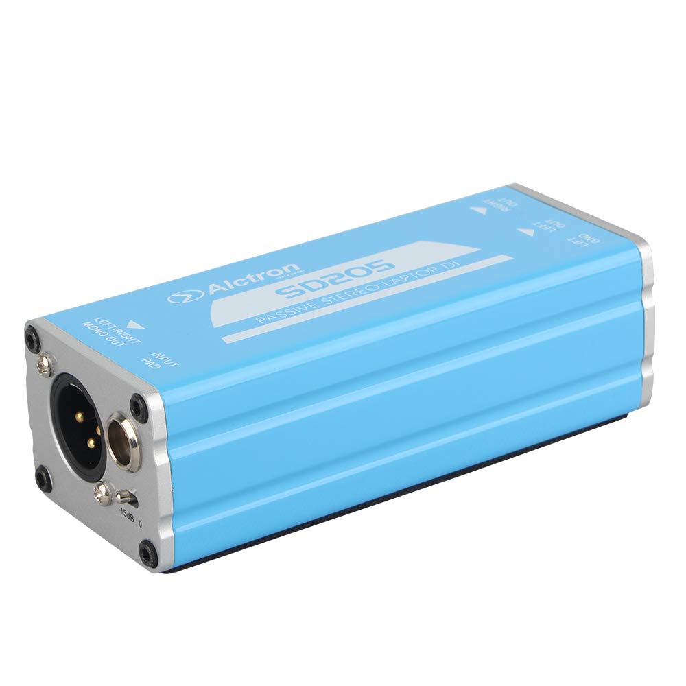 Buy Alctron SD205 stereo passive DI box designed to interface a laptop