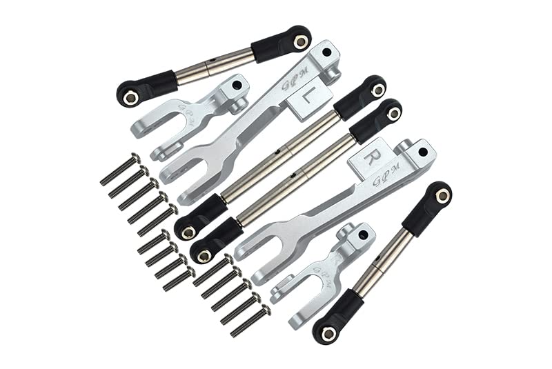 Barres stabilisatrices Traxxas UDR argent pour le tout-terrain