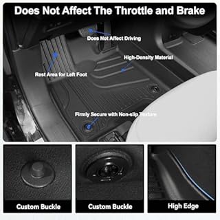 AOMSAZTO Floor Mats Compatible with 2020-2025 Hyundai Palisade Floor Liner Trunk Mat Cargo Mat Cargo Liner Back Seat Cover Protector 2025 Palisade Accessories (Trunk Mat with Backrest Mat+Floor Mats)