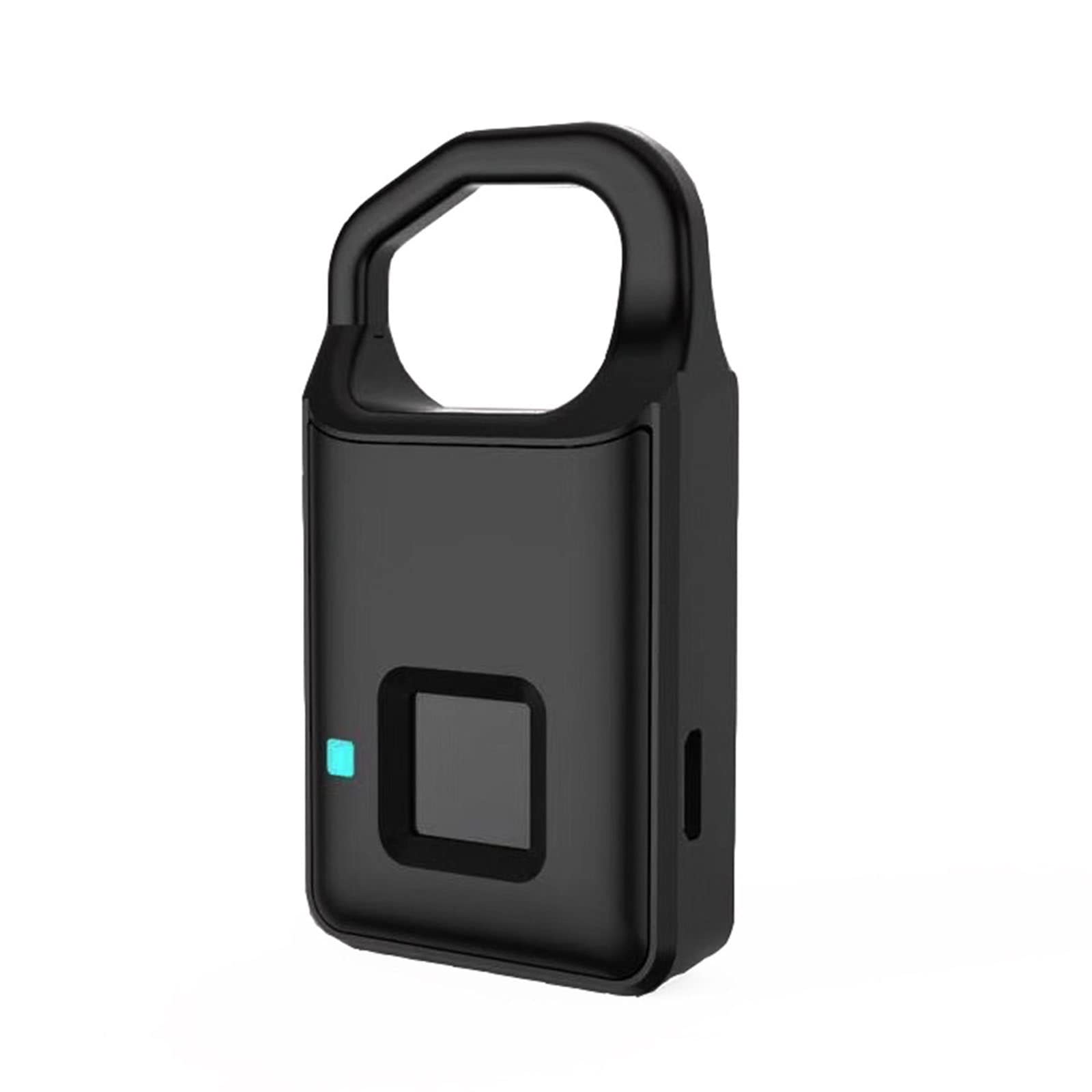 Candado para mochila con reconocimiento de huellas dactilares, candado electrónico inteligente con huella dactilar, casillero para el hogar, candado resistente al agua antirrobo